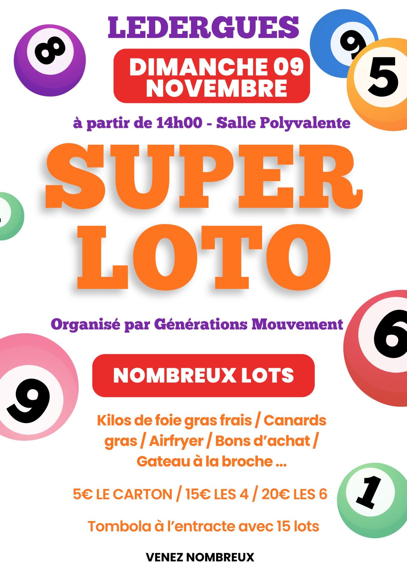 Lire la suite à propos de l’article Super Loto Générations Mouvement