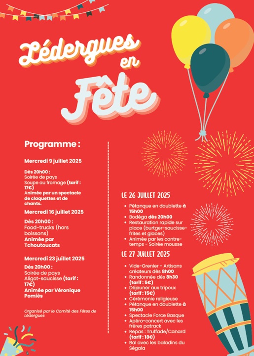 Lire la suite à propos de l’article Fête à Lédergues