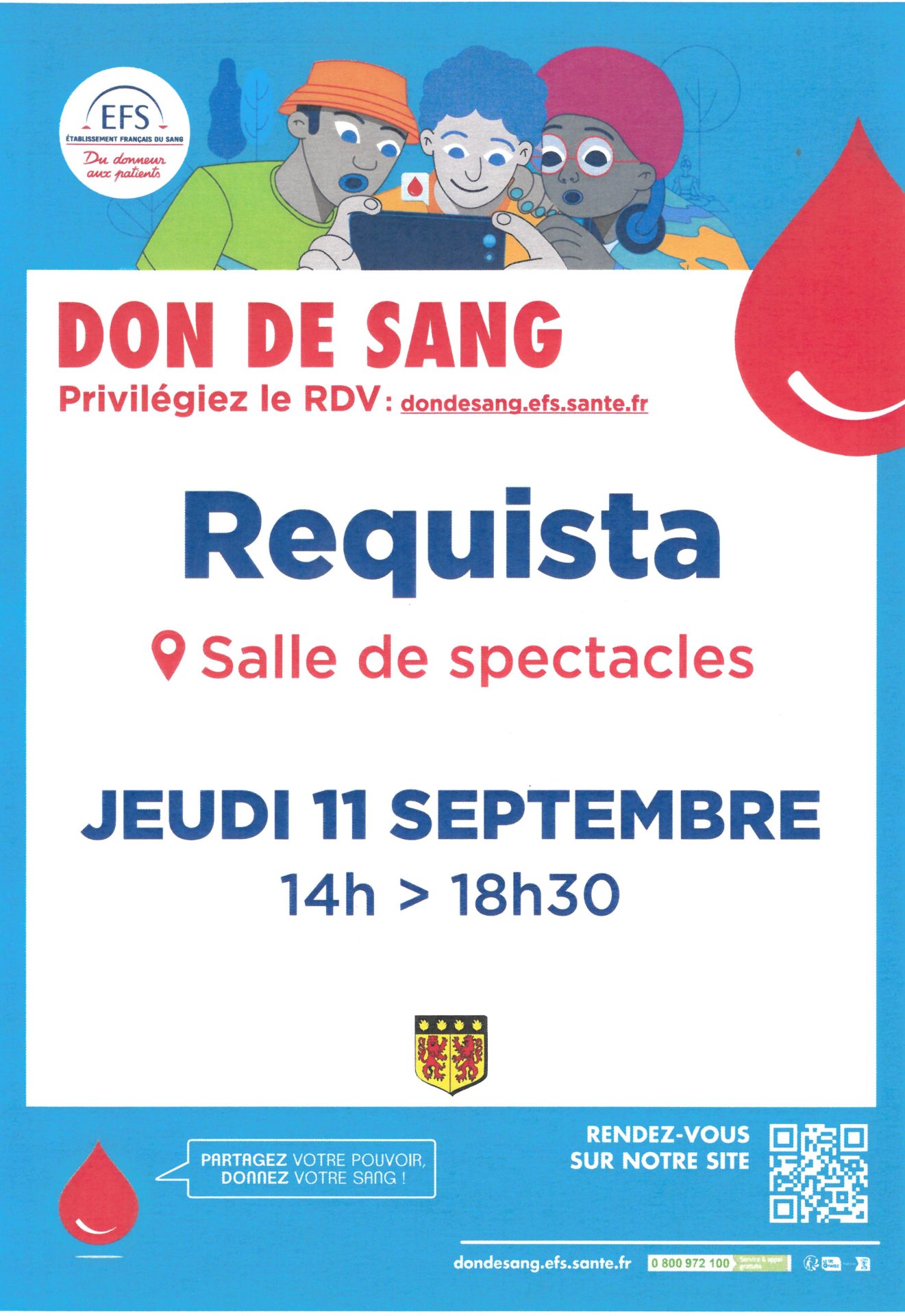 Lire la suite à propos de l’article Don du sang