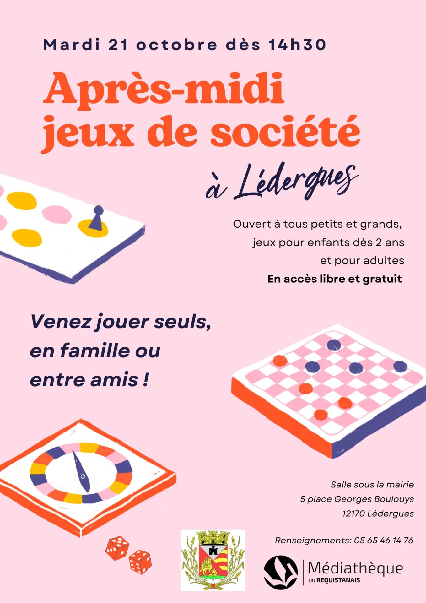 Lire la suite à propos de l’article Après-midi jeux de société