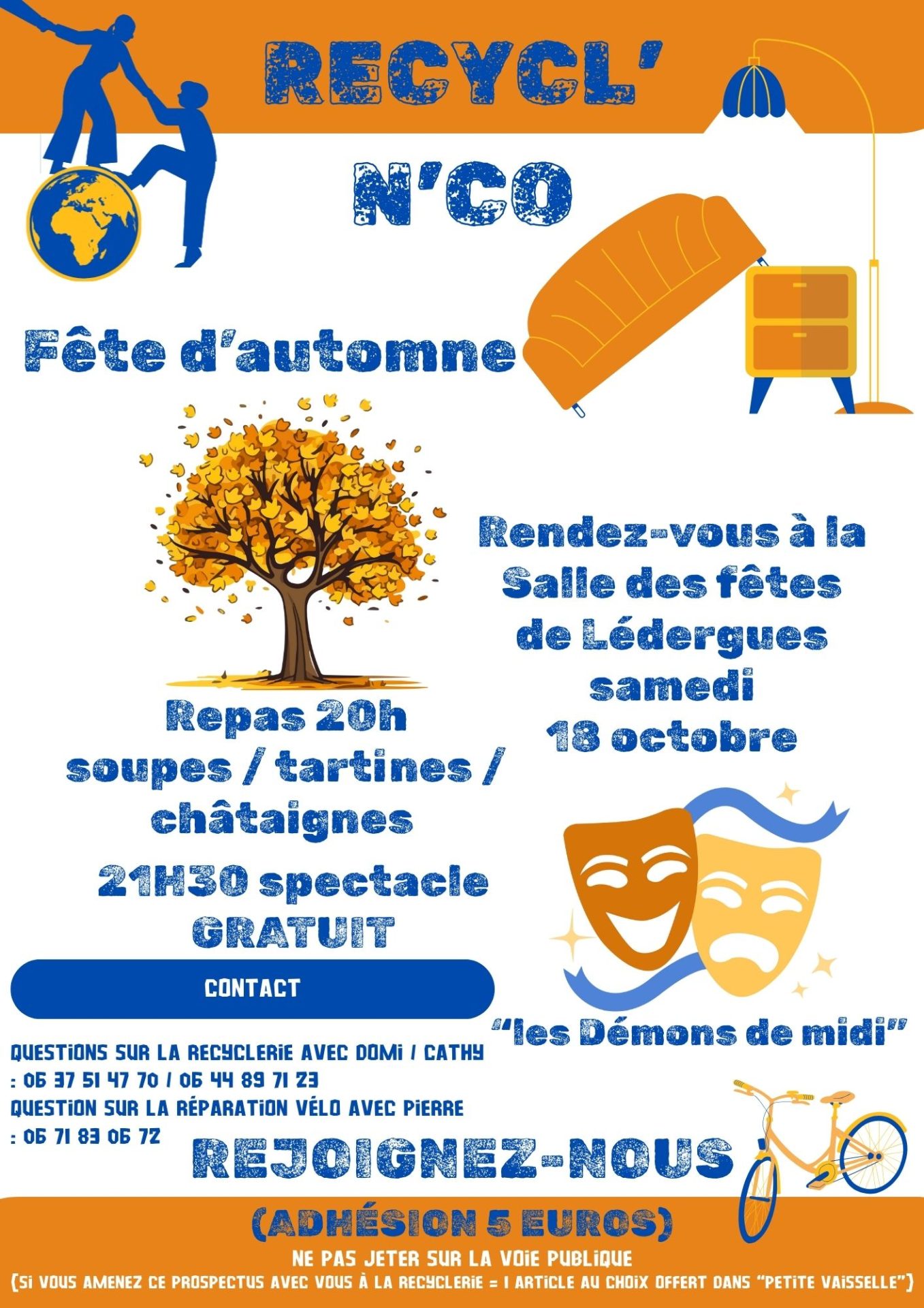 Lire la suite à propos de l’article Fête d’automne de la Recyclerie