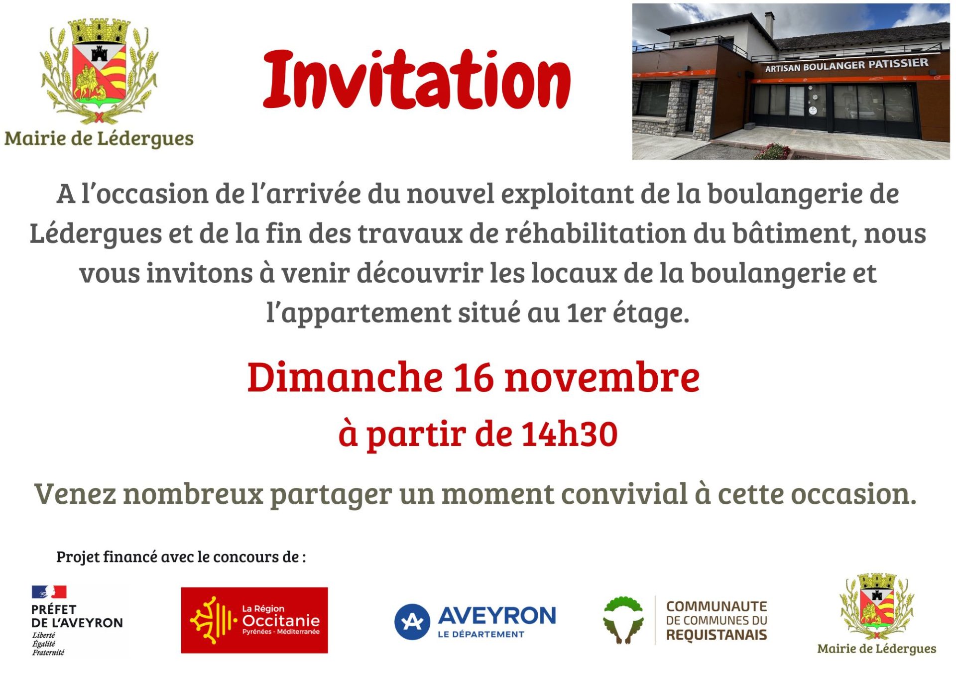 Lire la suite à propos de l’article Boulangerie